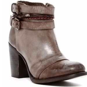 Freebird By Steven Lion Leather Ankle Boot